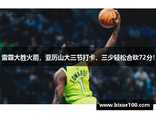雷霆大胜火箭,亚历山大三节打卡,三少轻松合砍72分! 雷霆大胜火箭,亚历山大三节打卡,三少轻松合砍72分!